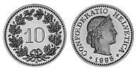 10 centym�w / 10 rappen�w